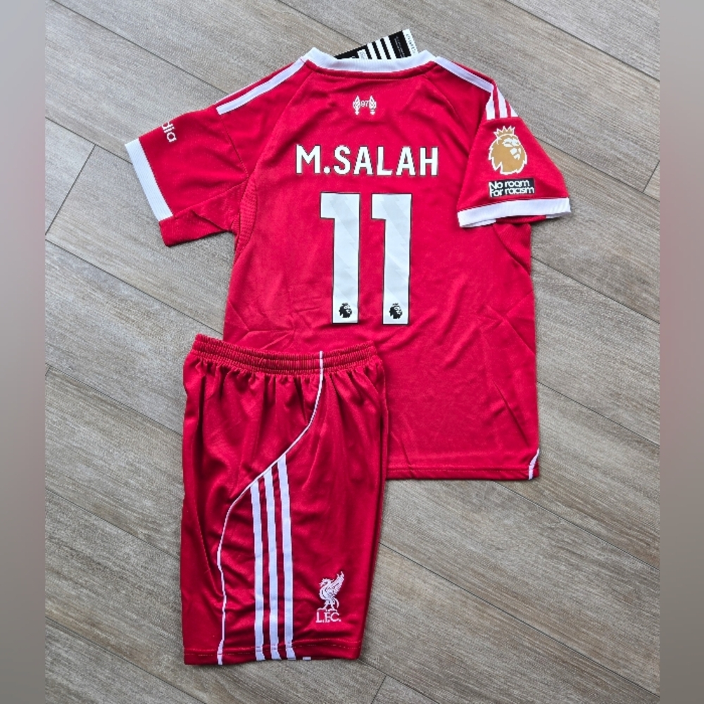 Liverpool Season 2025-26 Set For Kids M.Salah#11